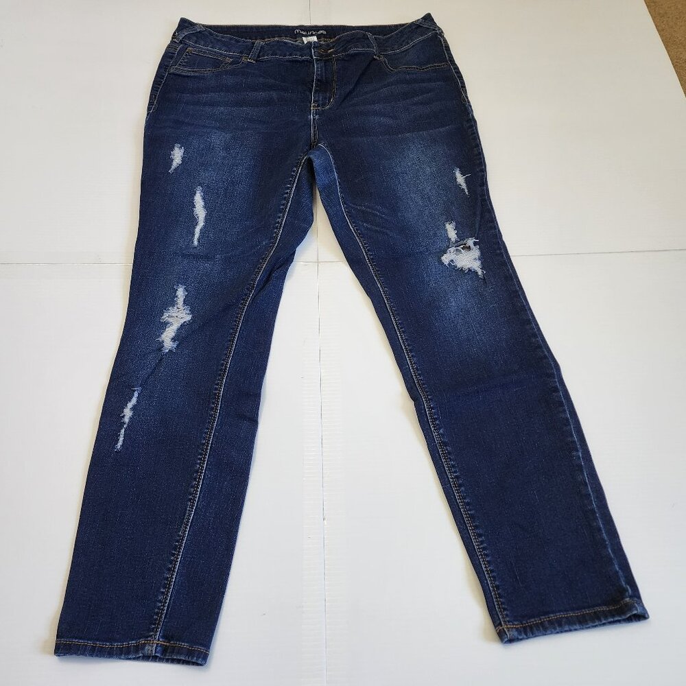 👖 EUC, Women's, Maurices Skinny/Distressed Jeans👖